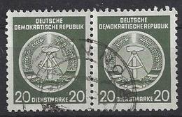 Germany (DDR) 1954  Dienstmarken (o) Mi.8 - Oblitérés