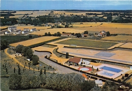 18-GRACAY- VUE AERIENNE PISCINE, TERRAINS DE SPORTS ET DE CAMPING - Graçay