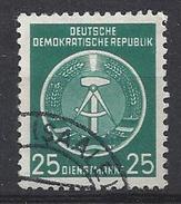 Germany (DDR) 1954  Dienstmarken (o) Mi.10 - Afgestempeld