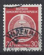 Germany (DDR) 1954  Dienstmarken (o) Mi.11 - Oblitérés