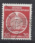Germany (DDR) 1954  Dienstmarken (o) Mi.11 - Oblitérés