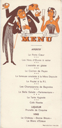 Menu Humoristique/ Reproduction Interdite/"Le Porto Coeur" / Vers 1950      MENU204 - Menú