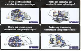 Netherlands-Autolease Set Of 4 Cards,unused - Privadas