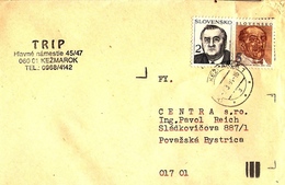 Slovakia Company Cover Trip Kezmarok ... AH670 - Storia Postale