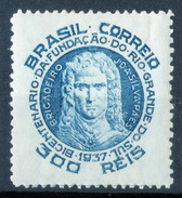 BRASIL	-	Yv. 334	-	MLH -			BRA-8803 - Unused Stamps