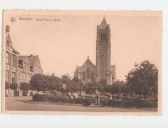 Komen - Waasten - Warneton - Grand'Place Et Église - Edit. Provost - Bouquillon - Comines-Warneton - Komen-Waasten