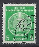 Germany (DDR) 1954  Dienstmarken (o) Mi.1 ND - Usati