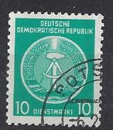 Germany (DDR) 1954  Dienstmarken (o) Mi.4 ND - Usados