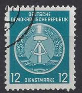 Germany (DDR) 1954  Dienstmarken (o) Mi.5 ND - Usados