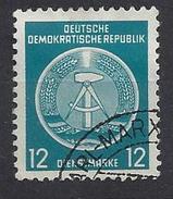 Germany (DDR) 1954  Dienstmarken (o) Mi.5 ND - Oblitérés