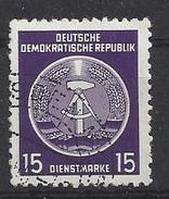 Germany (DDR) 1954  Dienstmarken (o) Mi.6 ND - Usati