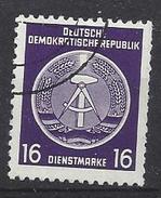 Germany (DDR) 1954  Dienstmarken (o) Mi.7 ND - Gebraucht