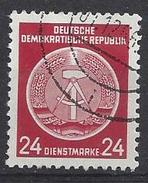 Germany (DDR) 1954  Dienstmarken (o) Mi.9 ND - Afgestempeld