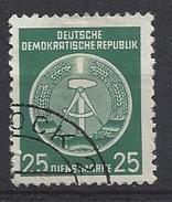 Germany (DDR) 1954  Dienstmarken (o) Mi.10 ND - Gebraucht