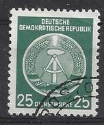 Germany (DDR) 1954  Dienstmarken (o) Mi.10 ND - Gebraucht