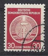 Germany (DDR) 1954  Dienstmarken (o) Mi.11 ND - Used