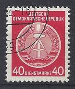 Germany (DDR) 1954  Dienstmarken (o) Mi.12 ND - Usados