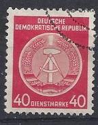 Germany (DDR) 1954  Dienstmarken (o) Mi.12 ND - Usados