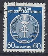 Germany (DDR) 1954  Dienstmarken (o) Mi.15 ND - Usados