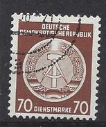 Germany (DDR) 1954  Dienstmarken (o) Mi.16 ND - Oblitérés