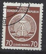 Germany (DDR) 1954  Dienstmarken (o) Mi.16 ND - Gebraucht
