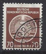 Germany (DDR) 1954  Dienstmarken (o) Mi.16 ND - Afgestempeld