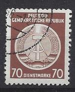 Germany (DDR) 1954  Dienstmarken (o) Mi.16 ND - Gebraucht