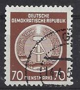 Germany (DDR) 1954  Dienstmarken (o) Mi.16 ND - Gebraucht