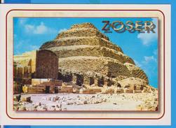 SAKKARA PYRAMID PYRAMID ADEGRES DE ZOSER EGYPT POSTCARD UNUSED - Pyramids