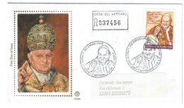 Vaticano 2000 Papa Giovanni XXIII Su Busta Primo Giorno Raccomandata Bu.075 - Storia Postale