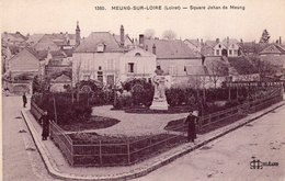 V8016 Cpa 45 Meung Sur Loire - Square Jehan De Meung - Other & Unclassified