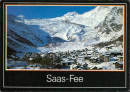 Saas-Fee 1800 M. Wallis Allalinhorn, Alpubel - Saas Im Prättigau