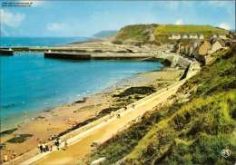 Port-en-Bessin - La Plage, L'avant-port Et Les Falaises - Port-en-Bessin-Huppain