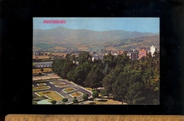 PONFERRADA Léon : Vista Parical Y Parque Infantil 1979 / Garaje Auto Laymar - Otros & Sin Clasificación