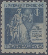 1940-258 CUBA REPUBLICA. 1940. Ed.3. SEMIPOSTAL PRO TUBERCULOSOS MEDICINE MEDICINA - Ungebraucht