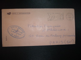 LETTRE P ET T OBL.MEC.31-3-1980 LA SEYNE SUR MER PPAL VAR (83) ASPTT TOULON - Frankobriefe