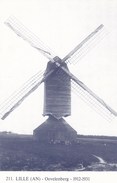 Lille, Oevelenberg Molen, Windmill, Moulin ( Herdruk Studiekring Ons Molenheem 1981) (pk34462) - Lille