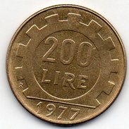 Italie - 200 Lire 1977 - 200 Lire