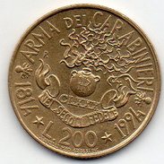 Italie - 200 Lire 1994 - 200 Liras