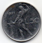 Italie - 50 Lire 1971 - 50 Lire