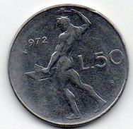 Italie - 50 Lire 1972 - 50 Lire