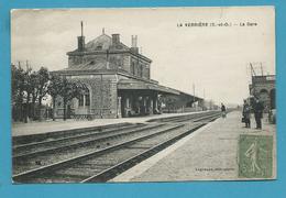 CPA - Chemin De Fer Train Gare LA VERRIERE 78 - La Verriere