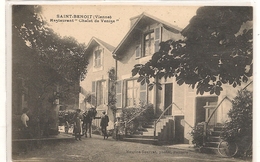 Saint Benoit - Restaurant - Le Chalet De Venise -   CPA° - Saint Benoît