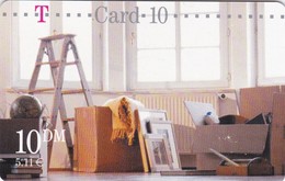 Germany, TCU-01.02.01, Card Number 608,  T-Card-10 - Umzugskarte (Bockleiter), Mint, 2 Scans. 09.2000 - Other & Unclassified