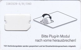 Germany, Card Number 612, GSM Frame Without Chip, 2 Scans. - Otros & Sin Clasificación