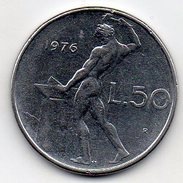 Italie - 50 Lire 1976 - 50 Lire