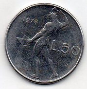 Italie - 50 Lire 1978 - 50 Lire
