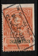 U.S.A.  Scott # R 246 VF USED - Fiscale Zegels