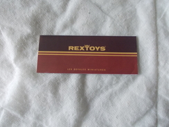 Rextoys Les Royales Miniatures - Modellismo