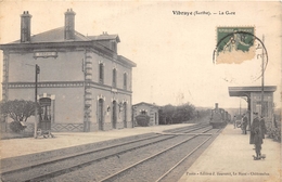 72-VIBRAYE- LA GARE - Vibraye